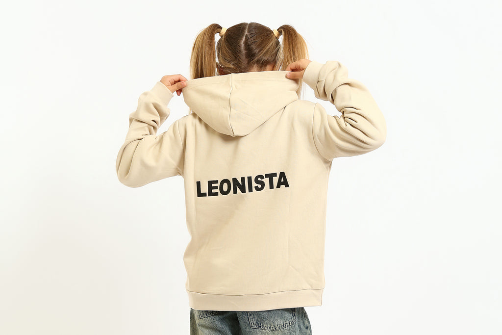 Beige Hoodies